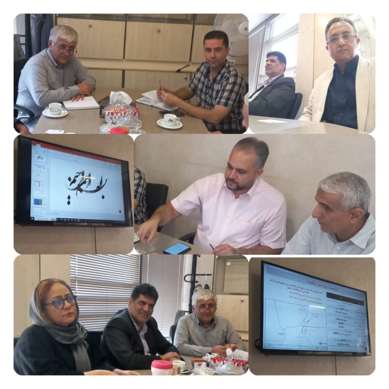 تبادل تجربیات فنی در زمینه احداث و بهره برداری از آب شیرین کن