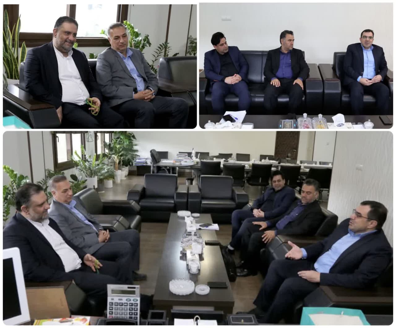 برگزاری نشست مشترک رئیس سازمان مدیریت و برنامه‌ریزی استان و مدیرعامل آب منطقه‌ای گلستان درباره طرح‌های آبرسانی و پروژه سد نرماب