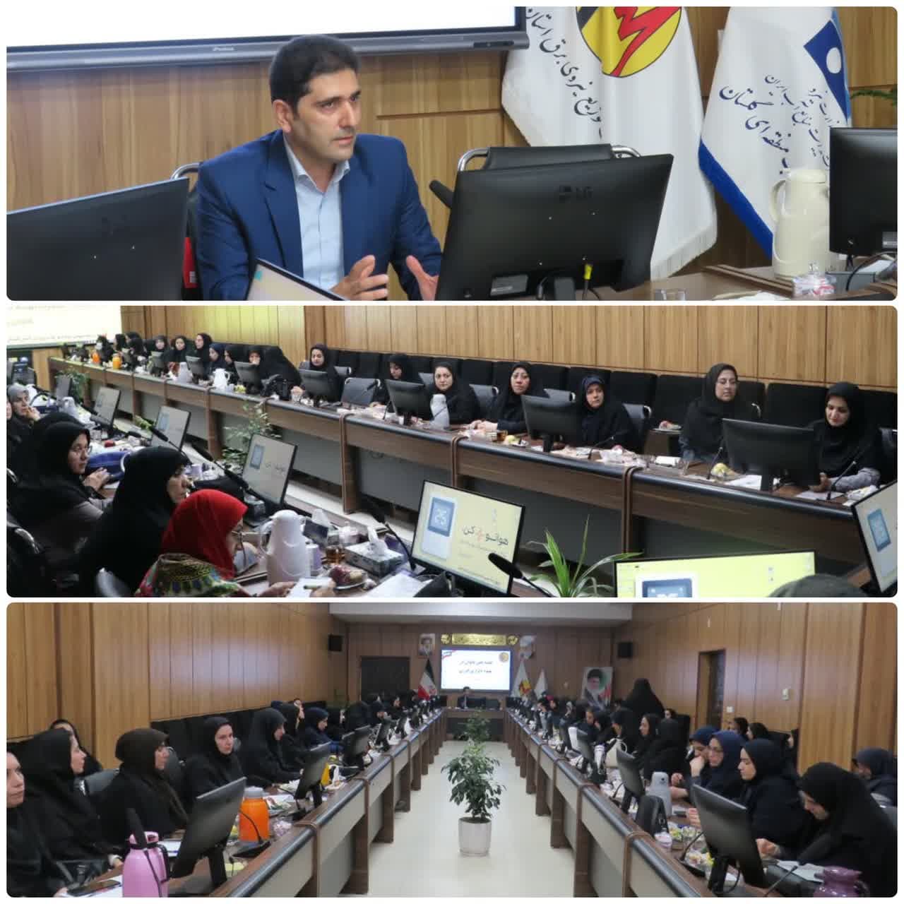 نشست آموزشی مشاورین امور بانوان و خانواده دستگاه های اجرایی استان در خصوص مدیریت مصرف انرژی برگزار شد