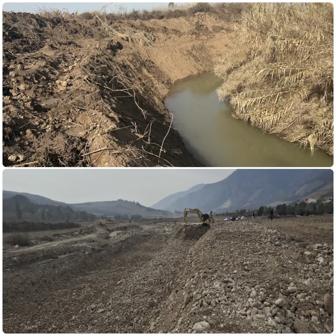 لایروبی 70 کیلومتر از مجاری آبی استان گلستان